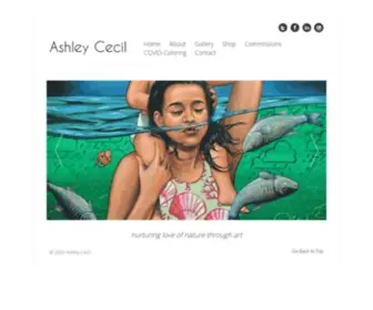 Ashleycecil.com(Ashley Cecil) Screenshot