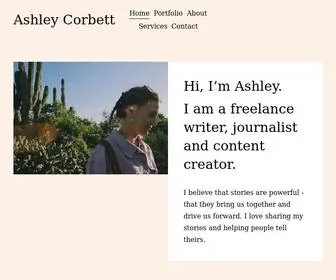 Ashleycorbett.ca(Ashley Corbett) Screenshot