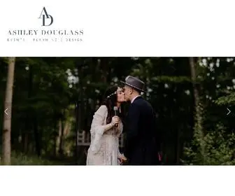 Ashleydouglassevents.com(Wedding Planners in CT) Screenshot