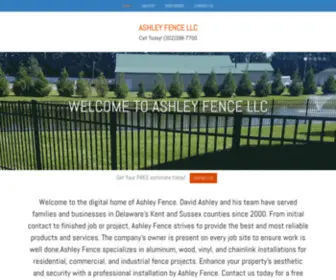 Ashleyfencellc.com(Ashley Fence LLC Ashley Fence LLC) Screenshot