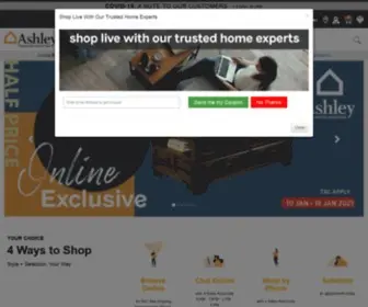 Ashleyfurniture.com.bn(Ashley Furniture HomeStore) Screenshot