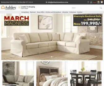 Ashleyfurniturehomestore.co.ke(Ashley Furniture Homestore Kenya) Screenshot