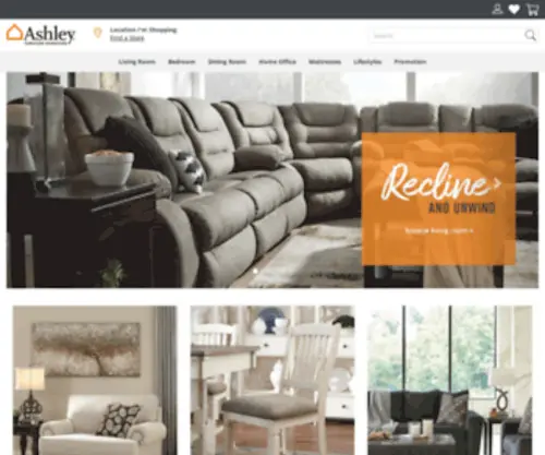 Ashleyfurniturehomestore.co.th(Ashley Furniture Homestore) Screenshot