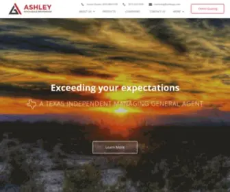 Ashleyga.com(Ashley General Agency) Screenshot