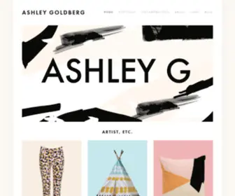 Ashleygoldberg.com(Ashley Goldberg) Screenshot