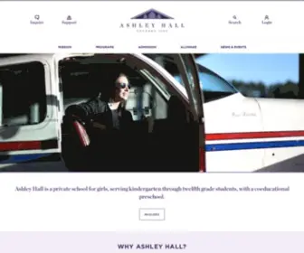 Ashleyhall.org(Ashley Hall) Screenshot