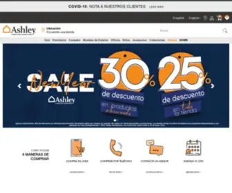 Ashley.hn(Muebleria Ashley Furniture HomeStore San Pedro Sula) Screenshot