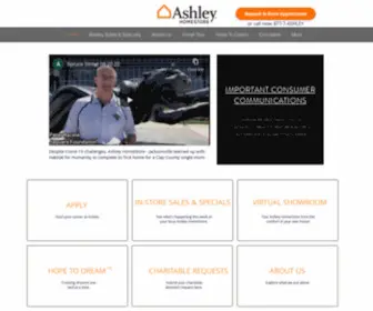 Ashleyjaxcommunity.com(Ashley HomeStores) Screenshot