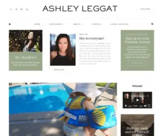 Ashleyleggat.net(Ashley Leggat) Screenshot