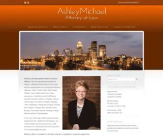 Ashleymichaellaw.com(Ashley Michael) Screenshot
