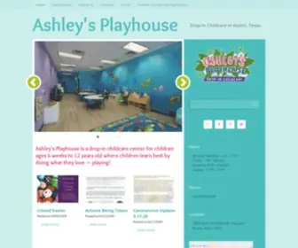 Ashleysplayhouseaustin.com(Ashley's Playhouse) Screenshot