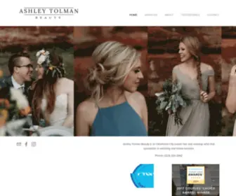 Ashleytolman.com(Ashley Tolman Beauty) Screenshot