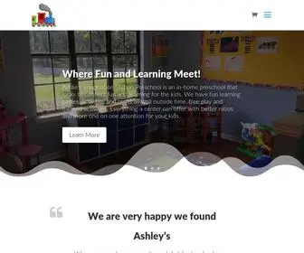 Ashliesimaginationstation.com(Where Fun and Learning Meet) Screenshot