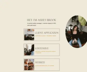 Ashlybrook.com(Link-in-bio) Screenshot