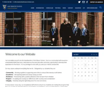 Ashmanorschool.com(Ash Manor School) Screenshot