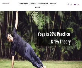 Ashmayuyoga.com(Best Yoga Teacher Training and Yoga Classes in Bangalore) Screenshot