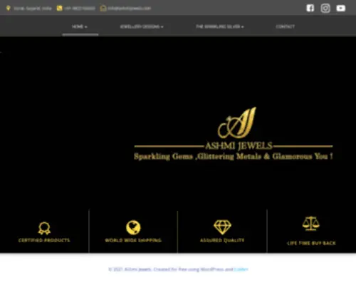 Ashmijewels.com(Ashmijewels) Screenshot