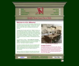 Ashmillworks.com(ASH Millworks) Screenshot