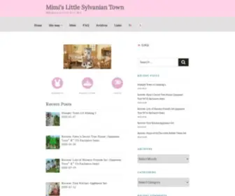 Ashmimi.com(Mimi's Little Sylvanian Town) Screenshot