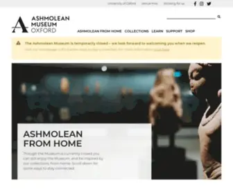 Ashmolean.org(Ashmolean Museum) Screenshot