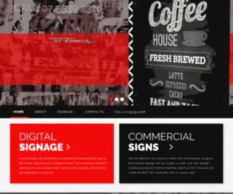Ashmoresigns.com.au(Signs Gold Coast) Screenshot
