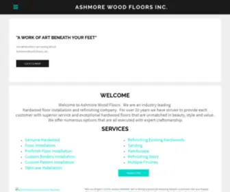 Ashmorewoodfloorsinc.com(Ashmore Wood Floors Inc) Screenshot