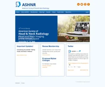 ASHNR.org(Home) Screenshot