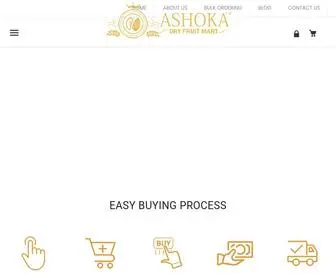 Ashokadryfruit.com(Ashoka dry fruit) Screenshot