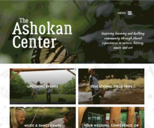 Ashokancenter.org(The Ashokan Center) Screenshot