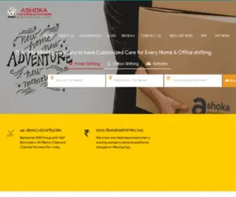 Ashokapackers.com(Ashoka Packers and Movers Hyderabad) Screenshot