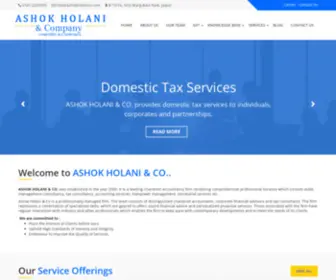 Ashokholanico.com(ASHOK HOLANI & CO) Screenshot