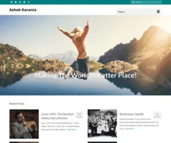 Ashokkarania.com(Dr. Ashok Karania) Screenshot