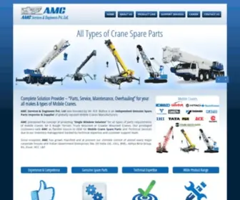 Ashokmarketing.com(Mobile Crane Services in India) Screenshot