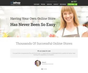 Ashop.com.au(Shopping Cart Software) Screenshot