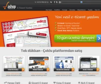 Ashop.com.tr(E-Ticaret Sistemleri) Screenshot