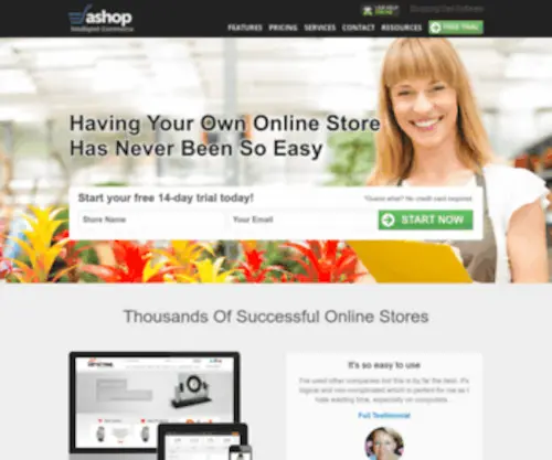 Ashopcommerce.com(Ashopcommerce) Screenshot
