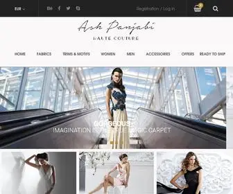 Ashpanjabi.com(Hermes1 Responsive Magento2 Theme) Screenshot