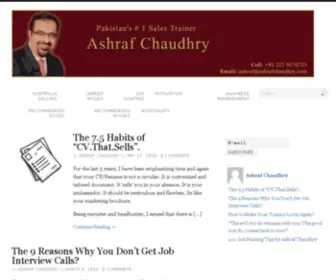 Ashrafchaudhryblog.com(Ashraf Chaudhry Blog) Screenshot