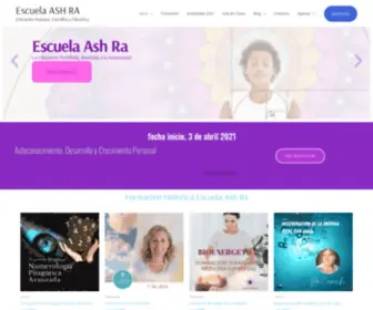 Ashrasirio.com(Escuela ASH RA) Screenshot