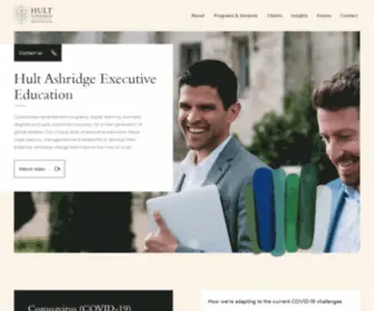 Ashridge.com(Ashridge College) Screenshot