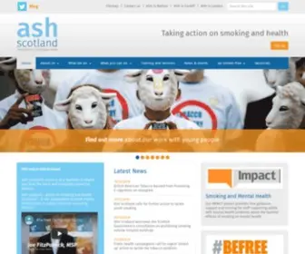 Ashscotland.org.uk(ASH Scotland) Screenshot