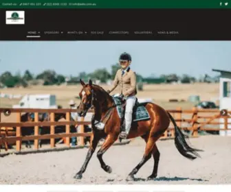 Ashsnationals.com.au(Australian Stock Horse Society National Show) Screenshot