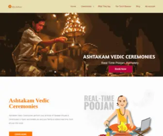 Ashtakam.org(Real Time Poojan) Screenshot