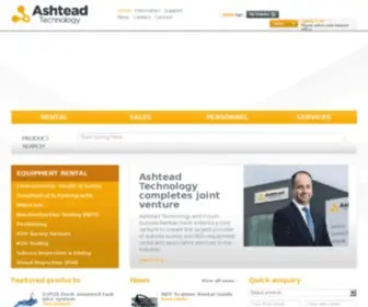 Ashtead-Technology.com(Ashtead Technology) Screenshot