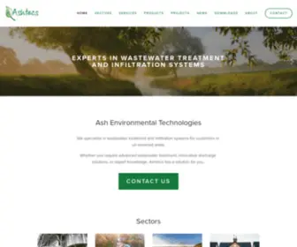 Ashtecs.com(Ash Environmental Technologies (Ashtecs)) Screenshot