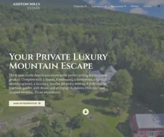 Ashtonhillsestate.com(Ashton Hills Estate) Screenshot