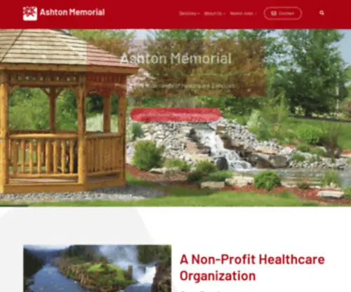 Ashtonmemorial.com(East Idaho Healthcare Services) Screenshot