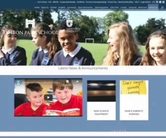 Ashtonpark.net(Ashton Park School) Screenshot