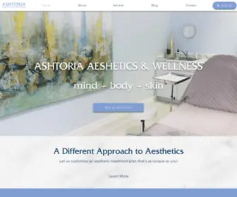 Ashtoria.com(Ashtoria Aesthetics & Wellness) Screenshot