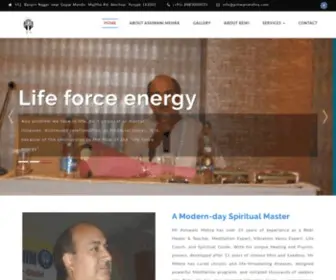 Ashwanimehra.com(Reiki Master) Screenshot